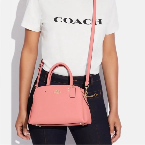 Coach Mini Lillie Carryall
Gold/Candy Pink - Picture 3 of 16